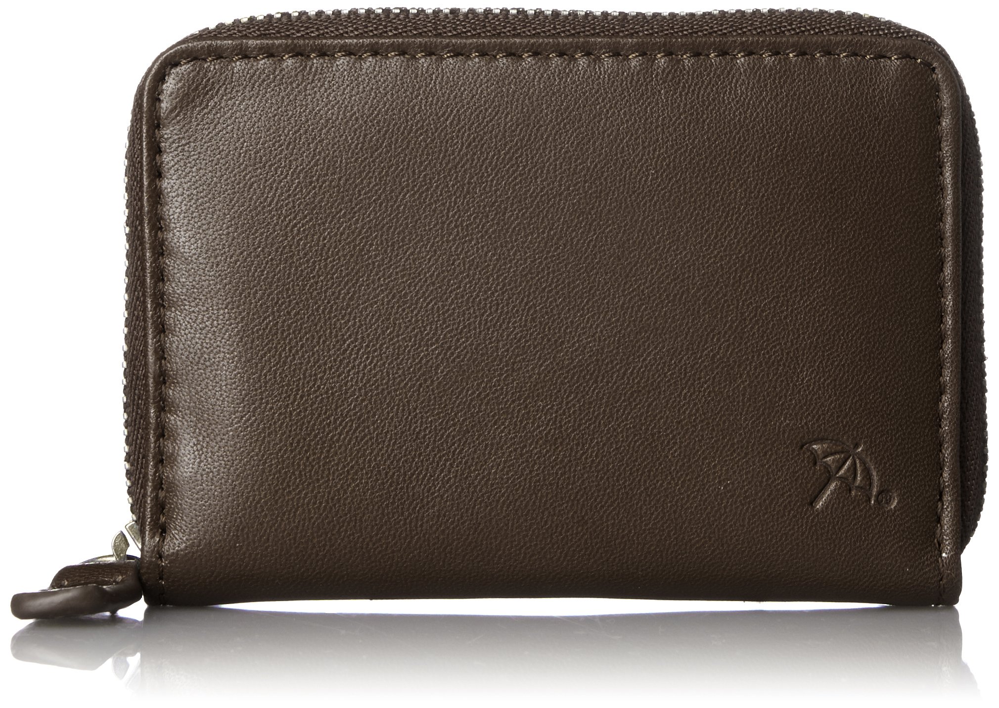 [アーノルドパーマー] ラウンド小銭入 シープスキン チョコ