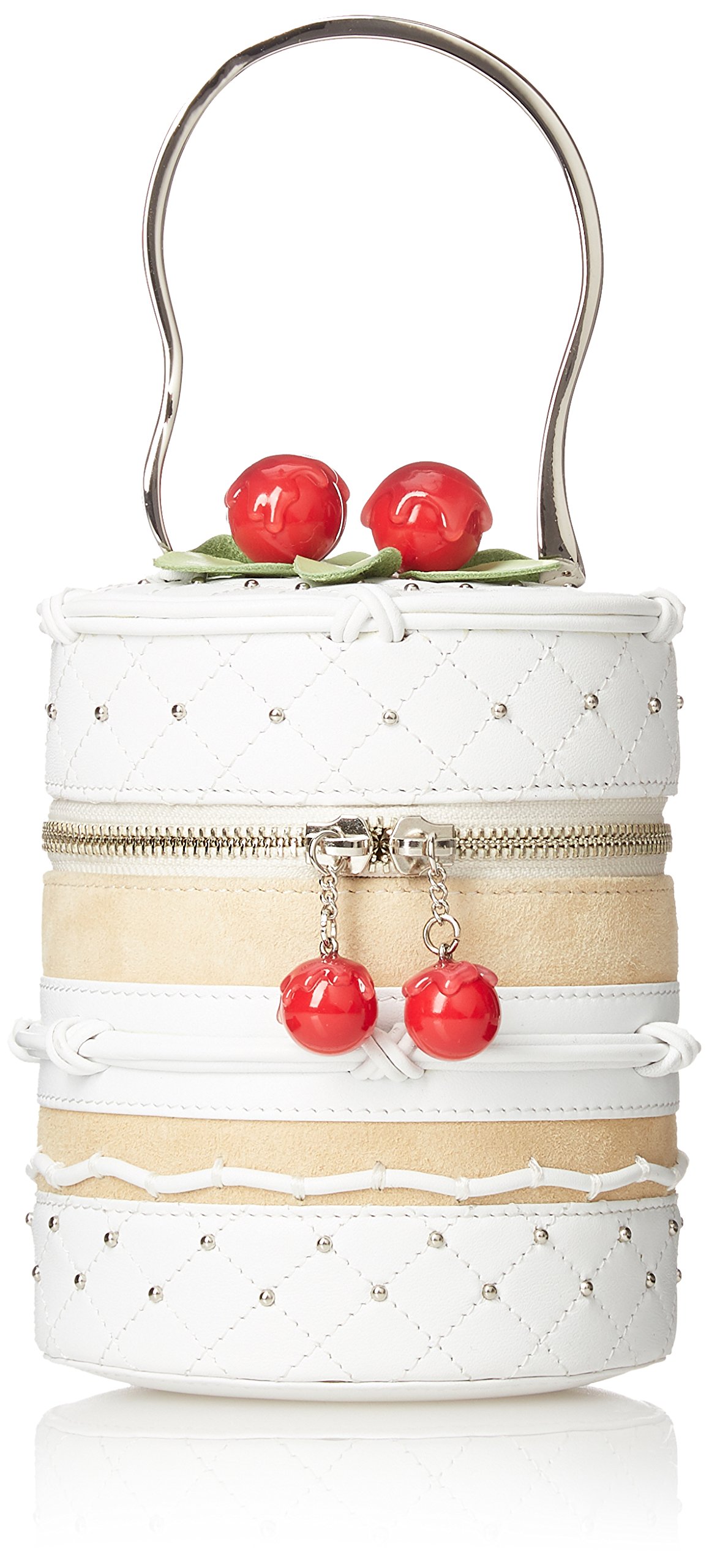 [キタムラ] ケーキ型 パーティーバッグ P-0576 ホワイト/コンビ [白] 90001