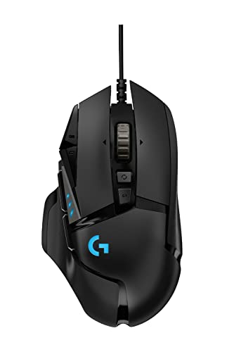 Logicool G ロジクール G USB ゲーミングマウス 有線 G502 HERO 25Kセンサー 11個プログラムボタン LIGHTSYNC RGB FPS/MMO/RPG G502RGBhr 国内正規品 ファイナルファンタジーXIV 推奨周辺機器 ブラック