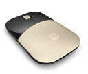 HP ワイヤレスマウス 無線 薄型 小型 BlueLED マウス Z3700 ゴールド 電池寿命最大16カ月 無線マウス Mac Windows PC MacBook対応国内正規品