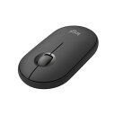 ロジクール ワイヤレスマウス PEBBLE MOUSE2 M350sGR 薄型 静音 Bluetooth Logi Bolt 無線 左右対称 Easy-Switch 4000dpi 電池寿命24ケ月 windows mac Chrome Android iPad M350 グラファイト 国内正規品