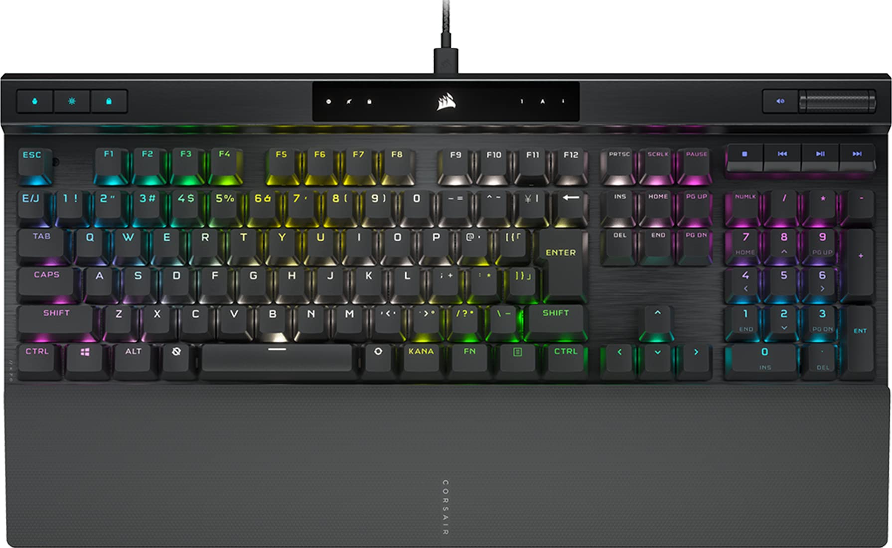 楽天市場】ゲーミングキーボード 銀軸（メーカーCORSAIR）の通販