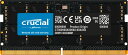 Crucial ノートPC用増設メモリ 32GB(32GBx1枚) DDR5 4800MT/s(PC5-38400) CL40 SODIMM 262pin 国内正規代理店品 CT32G48C40S5