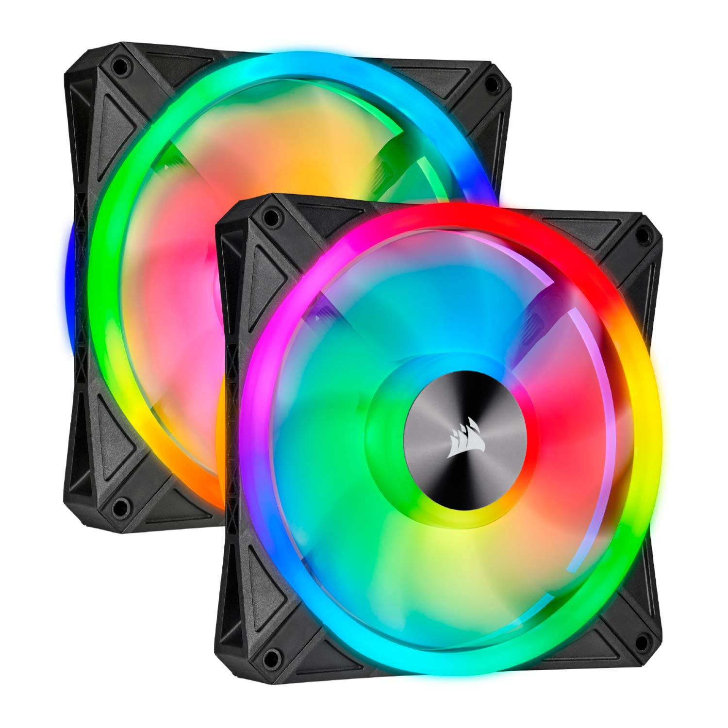 Corsair iCUE QL140 RGB 140mm 2Ϣե󥭥å PWMб PCե CO-9050100-WW FN1...