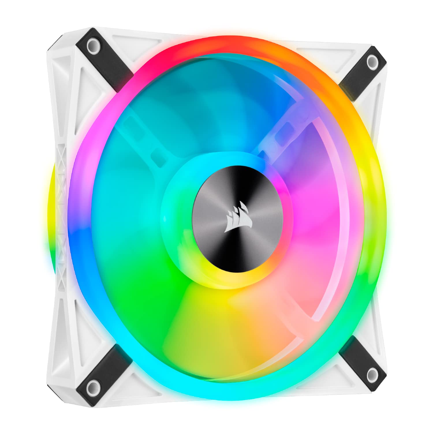 Corsair iCUE QL140 RGB White 140mm シングルファン PWM対応 PCケースファン CO-9050105-WW FN1396