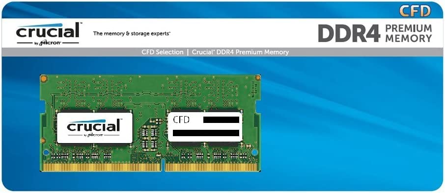 Crucial(クルーシャル) CFD販売 ノートPC用メモリ PC4-19200 (DDR4-2400) 4GB×1枚 (4GB) 相性保証 無期..