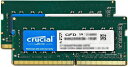 Crucial(クルーシャル) CFD販売 ノートPC用メモリ PC4-19200 (DDR4-2400) 4GB×2枚 (8GB) 相性保証 無期限保証 260pin Crucial by Micron W4N2400CM-4GQ