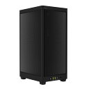 CORSAIR 2000D AIRFLOW Mini-ITX PC ケース ブラック - Mini-ITX フォームファクタ - スチールメッシュパネル 小型PCケース CC-9011244-WW