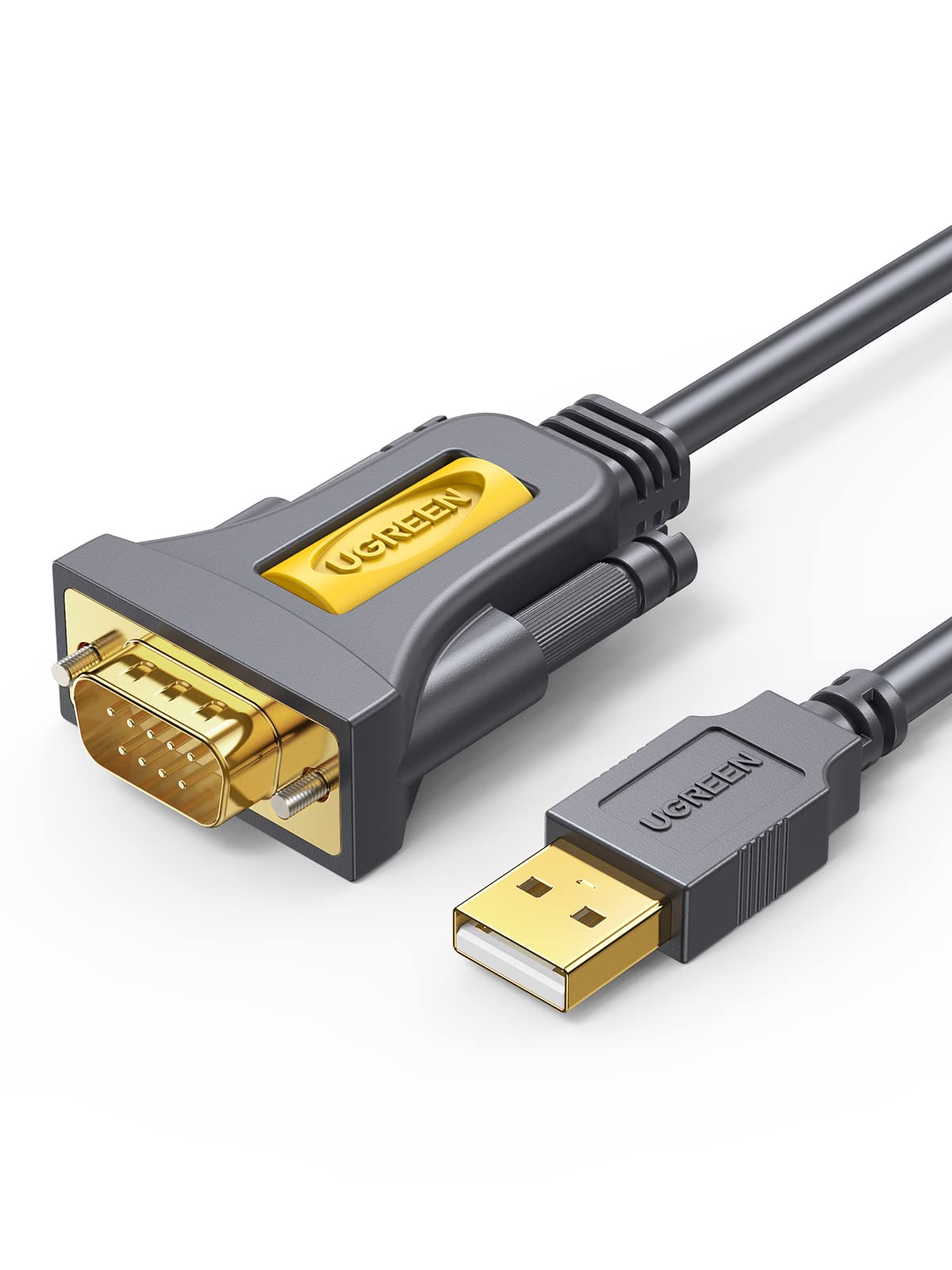 UGREEN USB ꥢѴ֥ RS232 USB 9ԥ Ѵ ꥢ륱֥ D-sub9ԥ Windows Mac O...