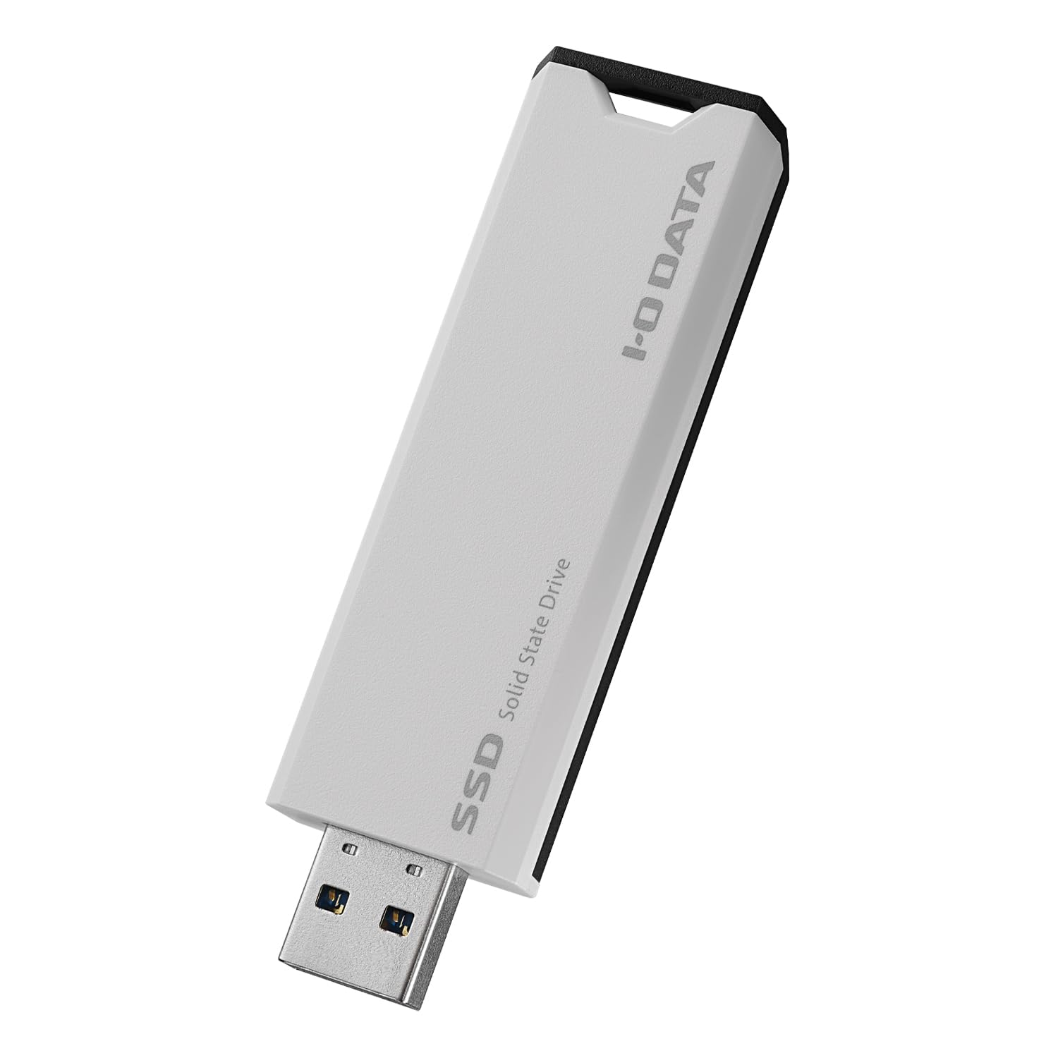 IODATA スティックSSD 1TB ホワイト×ブラック 小型 高速転送 ポータブルPS5/Windows/Mac/ChromebookUSB 10Gbps (USB 3.2 Gen 2)対応 日本メーカー SSPS-US1WE