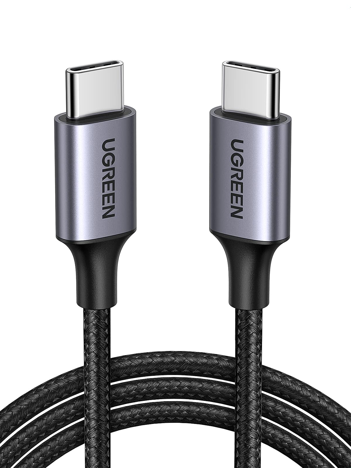 UGREEN PD対応 USB Type C ケーブル 60W 急速充電 タイプC 充電ケーブル ナイロン...