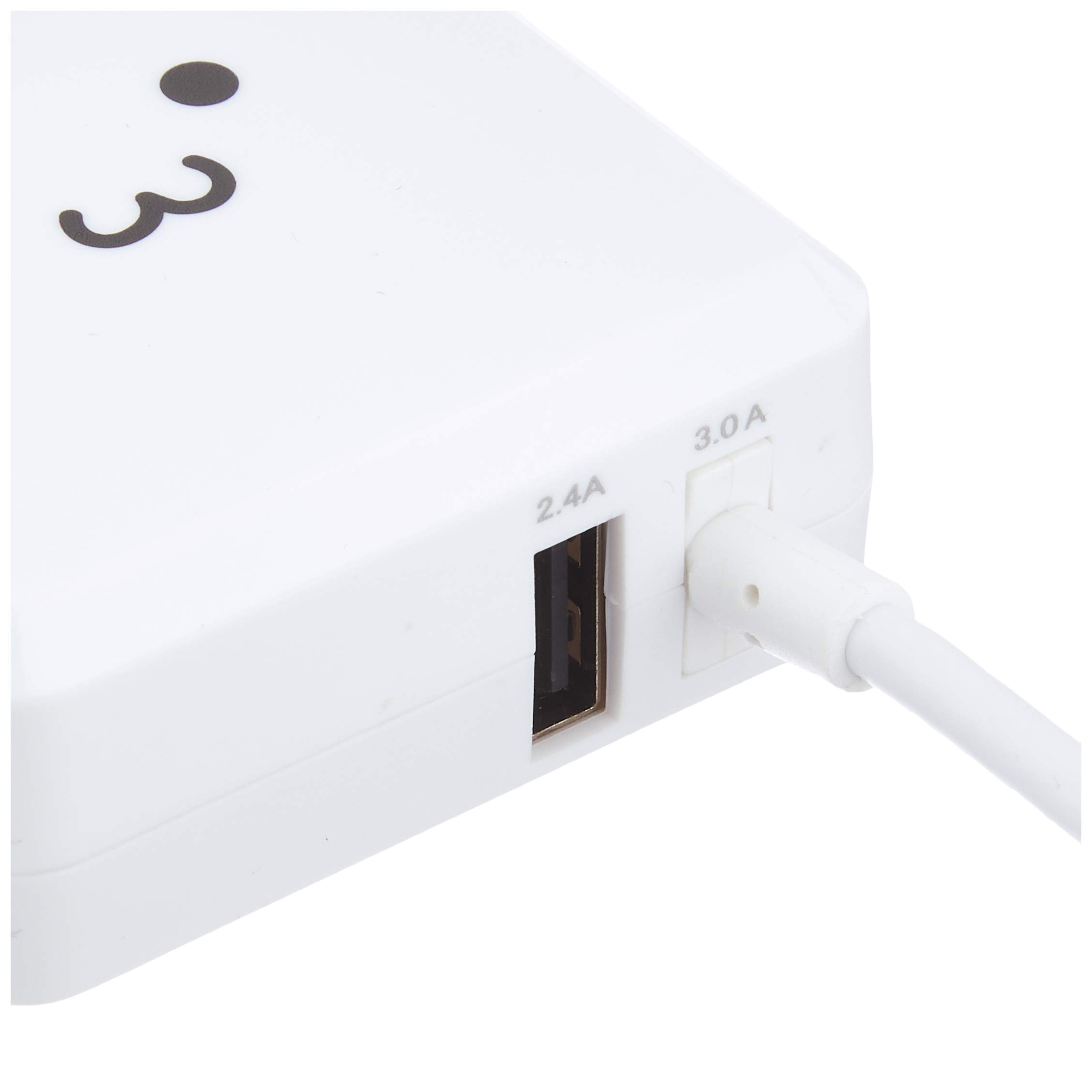 ���쥳�� AC���Ŵ�USB-C�����֥���η�1.5m5V3A�ۥ磻�ȥե�����