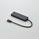 エレコム USB3.1(Gen1)HUB Type-C Aメス4ポート バスパワー 15cmケーブル ブラック U3HC-A429BBK(2)