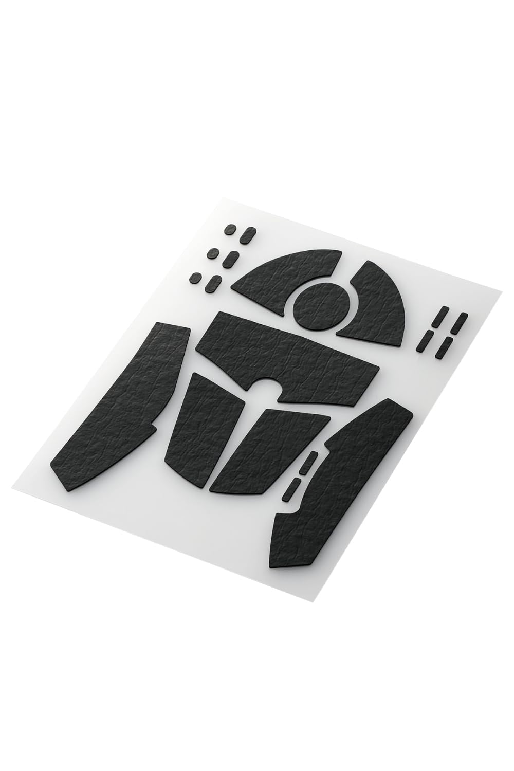 エレコム V custom マウスグリップ グリップテープ ゲーミングマウス G304 G203 専用 アンチスリップ 滑り止め 極薄シート 0.6mm ブラック GWVG600LG304BK