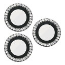 エレコム iPhone15 Pro / 15 Pro Max フィルム カメラレンズ用 硬度10H シルバー PM-A23CFLLGRSV