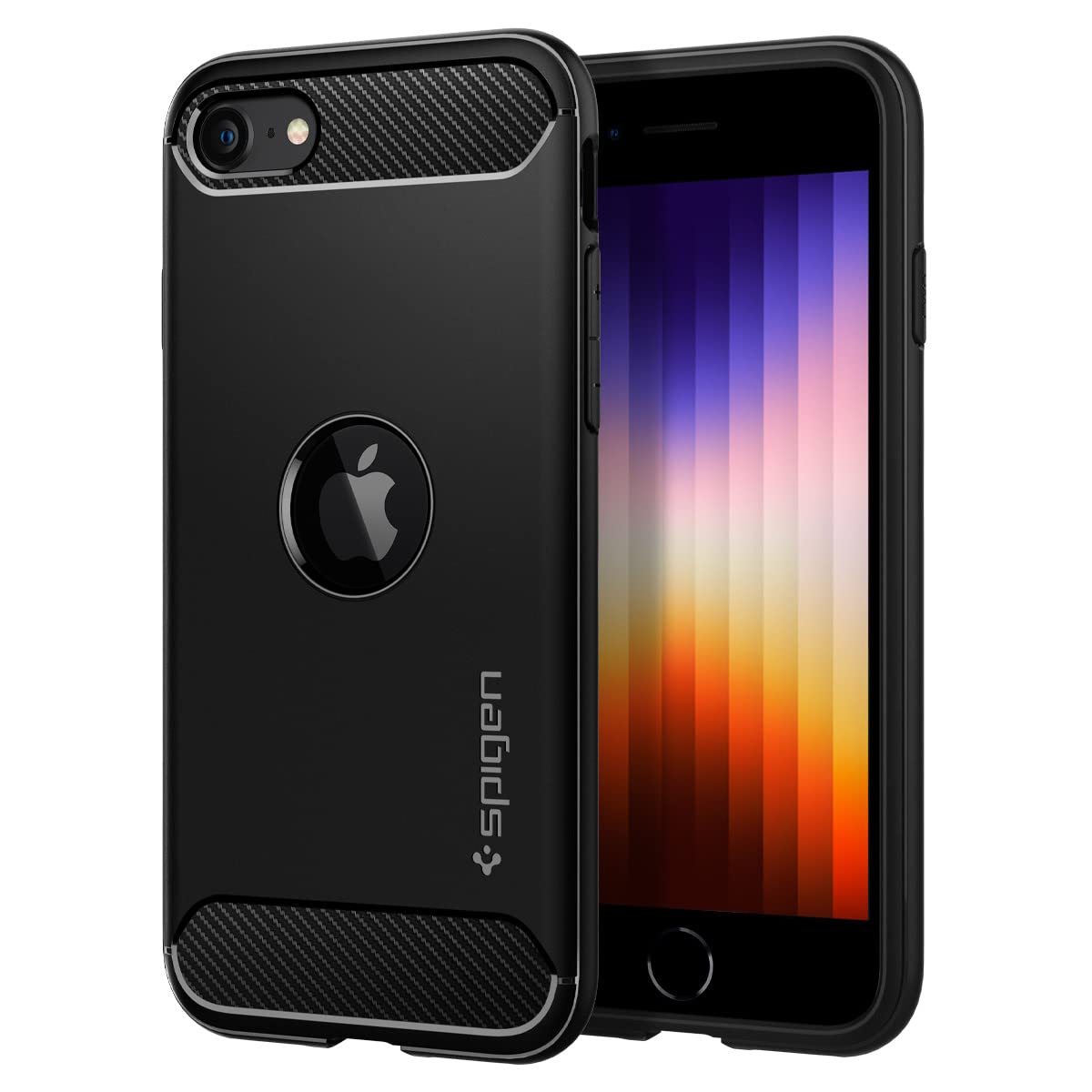 iPhone se2 ブラック Spigenケース付き 楽天市場】spigen iphone se2の通販