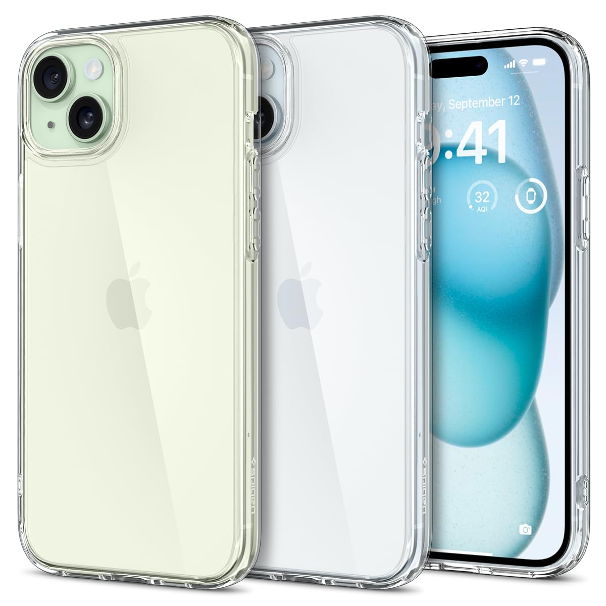 17NЗ̋ZpSpigen iPhone 15 P[X NA ϏՌ ČRMILKi擾 Xgbvz[ ϗ}  TPU op[P[X 2d\ Yی C菝h~ CX[dΉ EgEnCubh ACS06793 (NX^ENA)