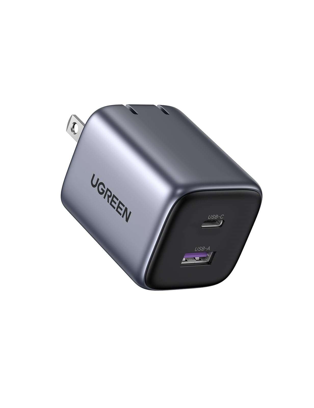 UGREEN Nexode Mini Ŵ 35W cŴ USB-C+USB-A PD3.0 PPSб GaNⲽ...