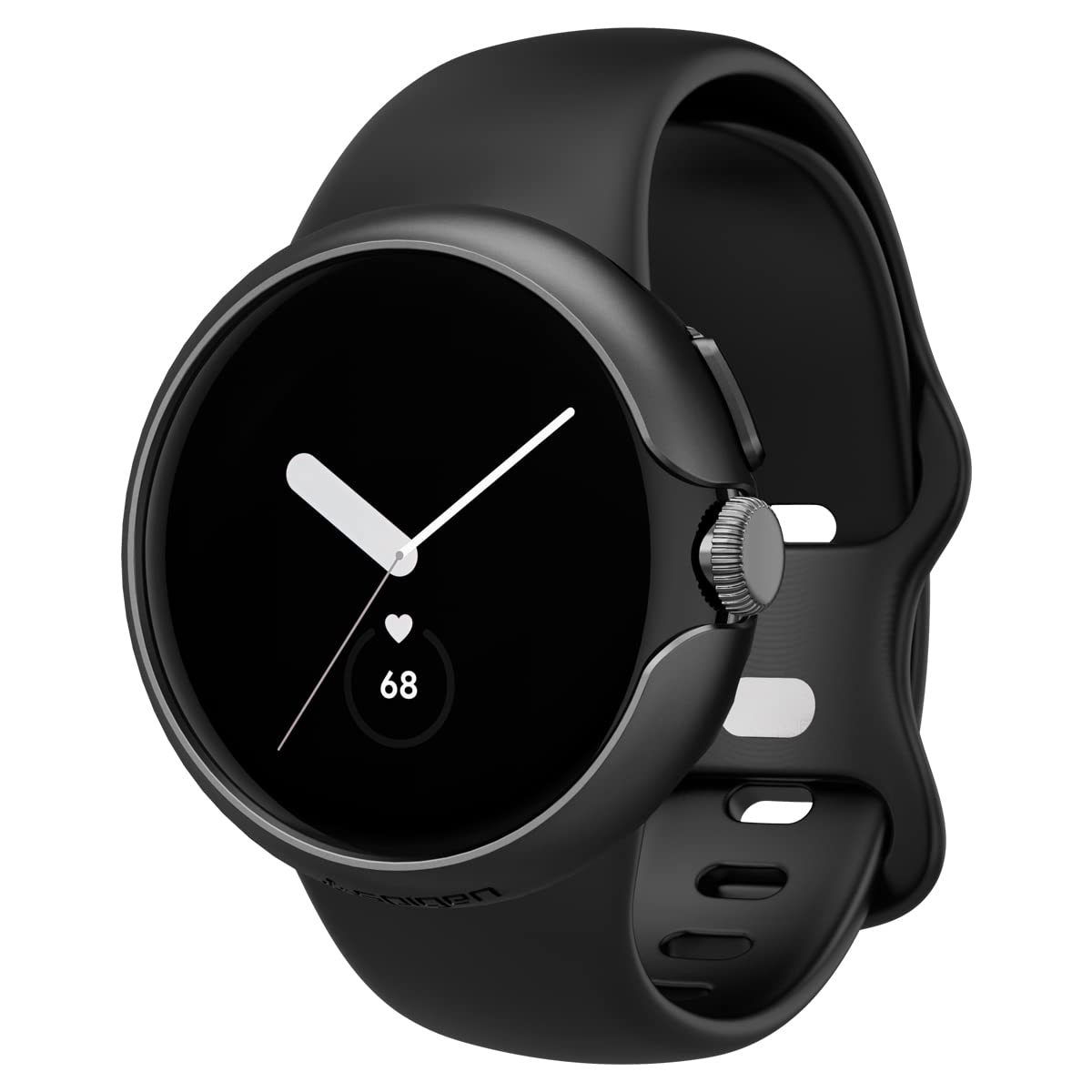 Spigen Google Pixel Watch 2 P[X/Google Pixel Watch Ή  Ռ z ȈՒE ^ Vv X y یJo[ VEtBbg ACS05795 (ubN)