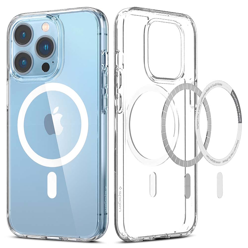 Spigen iPhone13ProP[X MagSafe }Olbg 2d\ ČRMILKi擾 ϏՌ 菝h~ }OZ[t KpJo[ ΂ݖ CX[dΉ EgEnCubh }O ACS03267 (zCg)