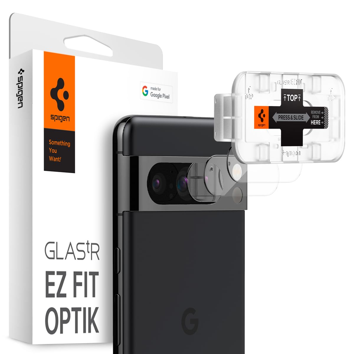 Spigen Glas tR EZ Fit Optik Pro Pixel 8 Pro p JtB ی Pixel 8 Pro Ή J Y 2