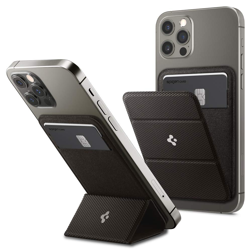 Spigen MagSafeΉ J[hP[X X^h X }Olbg w EHbg iPhone 12Ή }Olbg J[h CV[h }Olbgt ʌn ICJ[h VsQ X}[gtH[h AMP02766 (K^)