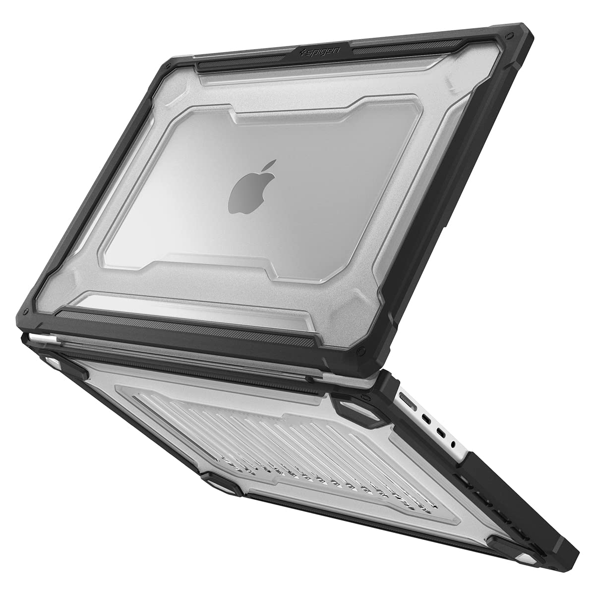 Spigen Macbook Pro 14インチ ケース ハードシェルケース A2442 with 