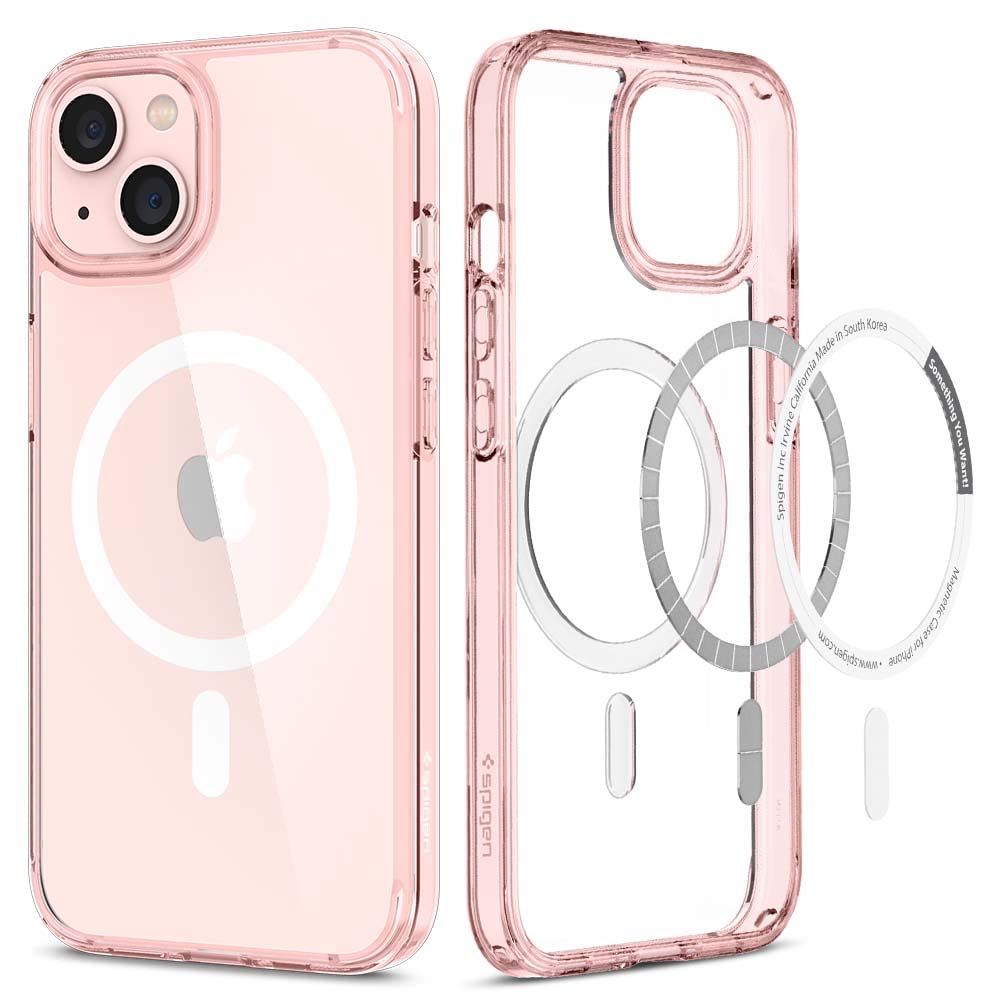 Spigen iPhone13 P[X MagSafeΉ }Olbg 2d\ ČRMILKi擾 ϏՌ 菝h~ }OZ[t KpJo[ ΂ݖ CX[dΉ EgEnCubh }O ACS03530 ([YENX^)