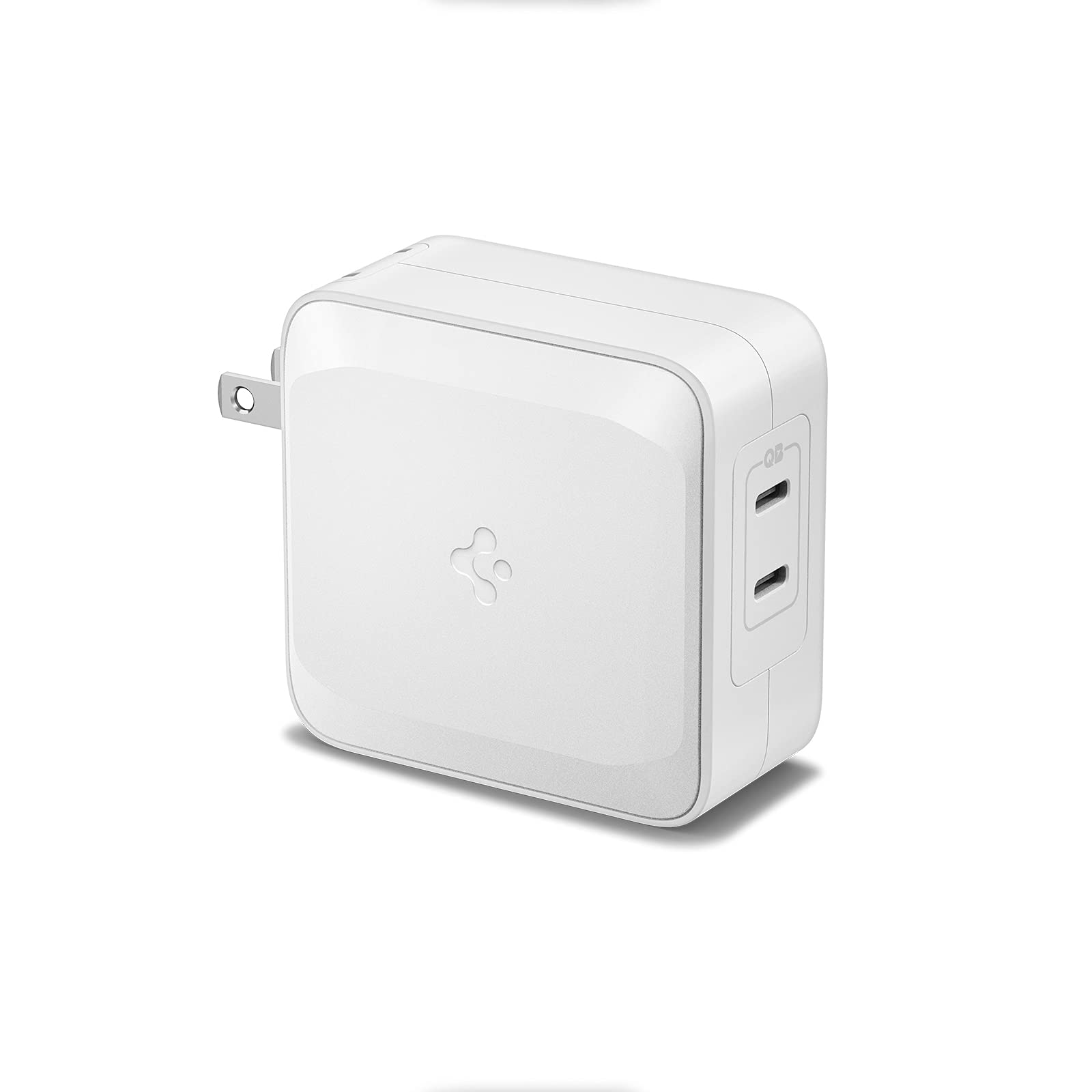 Spigen 100W 充電器 [ GaN II, USB Type C, PD3.0対応, 2台同時, 100W・45W出力, 急速充電, 折りたたみ式プラグ ] Macbook Pro, iPhone 15 14 13 Plus Pro Max Mini 12 iPad Pro Galaxy S23, Pixel 8 Pro 7a 7, iPad Mini Air Proその他対応