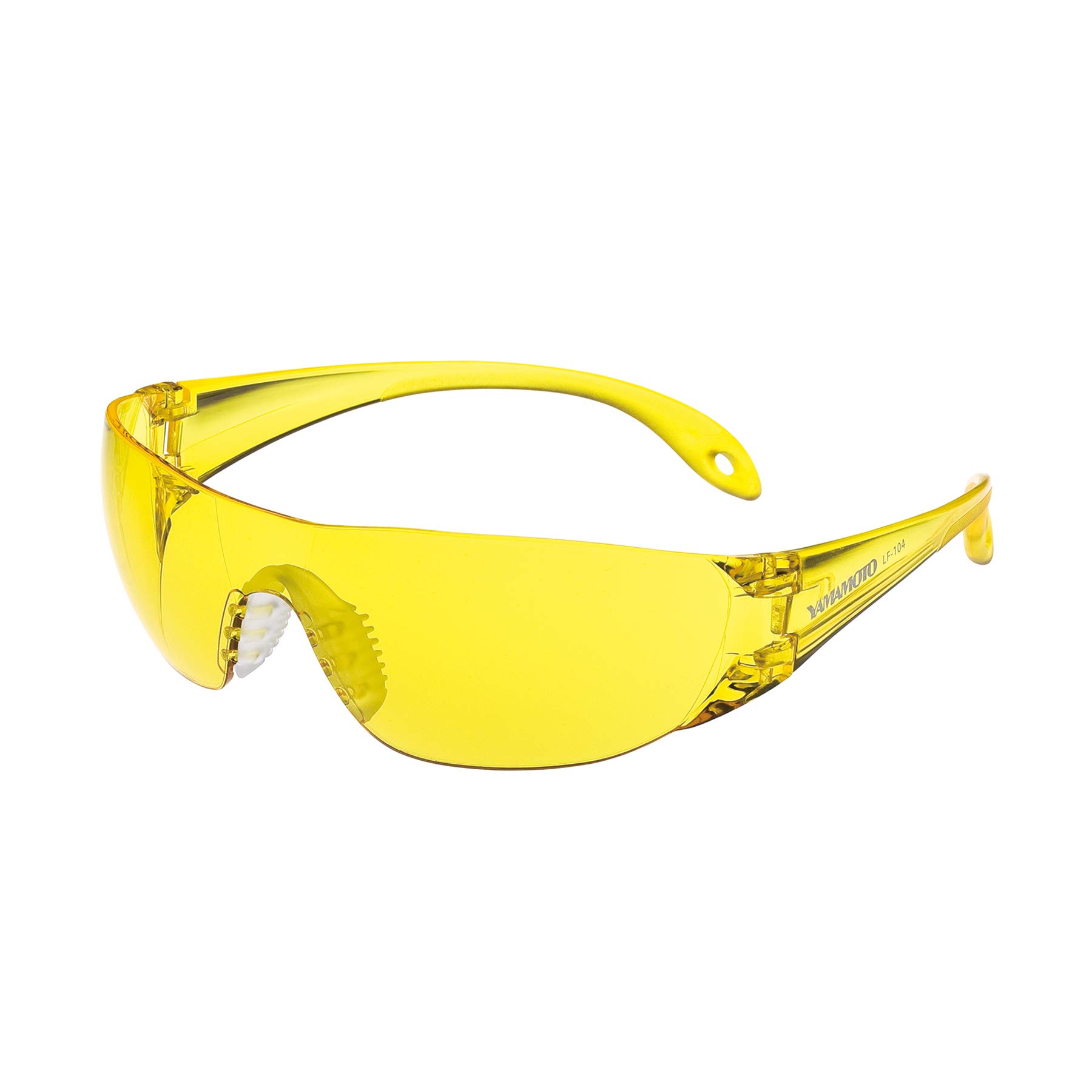 山本光学 YAMAMOTO LF-104 ライトフィット保護めがね L-FIT1 双非球面レンズ クリアイエロー イエロー/PET-AF(両面ハードコートくもり...