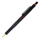 ロットリング(Rotring) ROTRING800 ブラック シャープペンシル 0.5mm 回転式ノックタイプ 1904447 正規輸入品