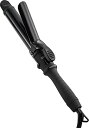 SALONIA サロニア セラミック カール ヘアアイロン 32mm ブラック 海外対応 プロ仕様 MAX210℃(4)