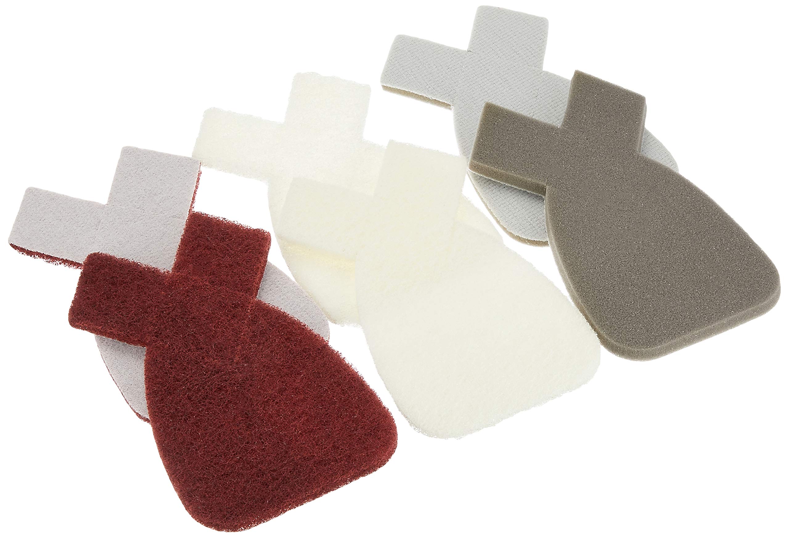 ブラックアンドデッカー スクラビング 3種x2枚 6枚セット DIY 電動工具 研磨工具 青錆落とし 傷落とし ..