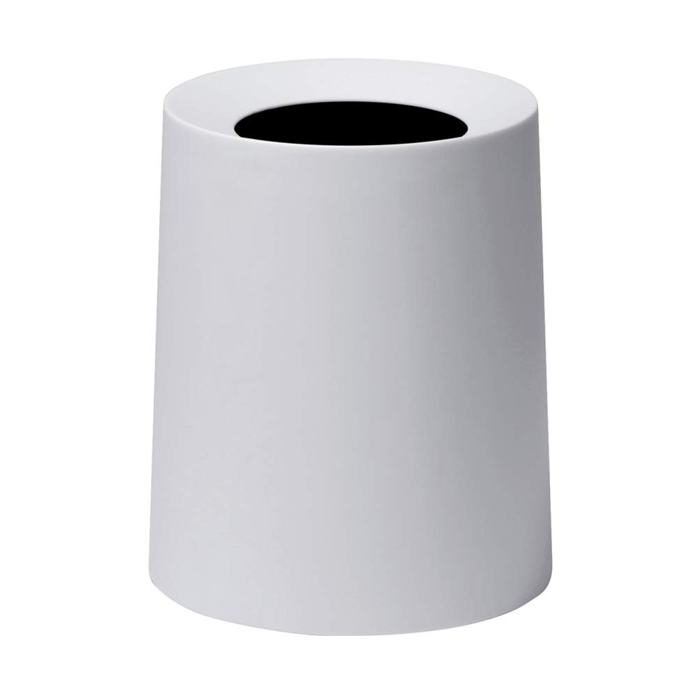 ideaco(イデアコ) ゴミ箱 丸型 11.4L 直径26✕高さ31.5cm TUBELOR HOMME gray (チューブラー オム グレー)