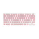 Digi-Tatoo 2021 and 2020 MacBook Air キーボードカバー 13 インチ 柔らかいシリコーン素材A2337/A2179日本語JIS配列 防水 防塵カバー 保護 キースキン 清潔易い (ピンク)