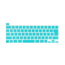 Digi-Tatoo 2023 新しい M 2チップ MacBook Pro キーボードカバー 13 / 16 インチ 柔らかいシリコーン素材A2338/A2289/A2251/A2141日本語JIS配列 防水 防塵カバー 保護 キースキン 清潔易い (青い)