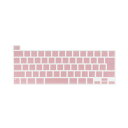 Digi-Tatoo 2023 新しい M 2チップ MacBook Pro キーボードカバー 13 / 16 インチ 柔らかいシリコーン素材A2338/A2289/A2251/A2141日本語JIS配列 防水 防塵カバー 保護 キースキン 清潔易い (ピンク)