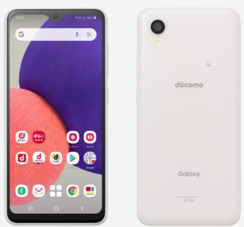 サムスン SAMSUNG Galaxy A22 5G SC-56B ホワイト docomo SIMロック解除済