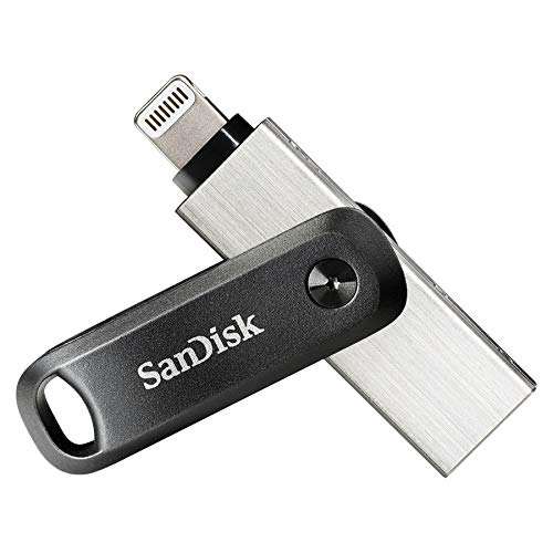 SanDisk サンディスク iXpand Flash Drive Go iPhone iPad/PC用 Lightning + USB-A 回転式 256GB USBメモリSDIX60N-256G [並行輸入品]