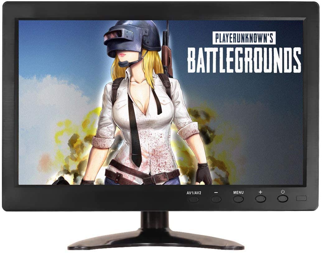 楽天FIDELA10.1インチモニター液晶小型モニター1280X800 IPS 全視野 TFTディスプレイ AV/VGA/TV/HDMI/BNC対応 スピーカー内蔵 CCTV DVD FPV DV