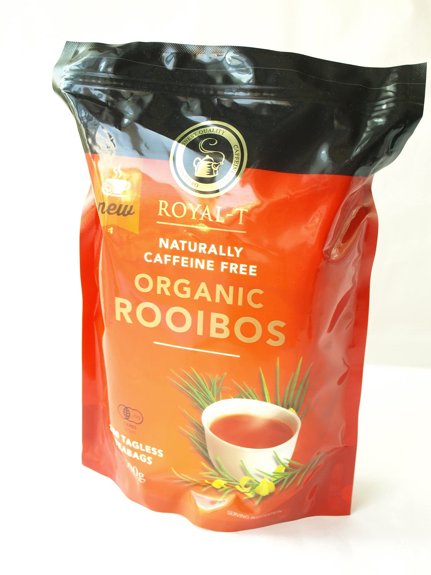 �륤�ܥ��ƥ��� #028977-1P ͭ���륤�ܥ��� ��ROYAL-T ORGANIC ROOIBOS �����ѡ��Х�塼�ѥå�1��500g(2.5g��20�ġ�10��)