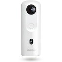 RICOH THETA SC2 WHITE ホワイト 360度全天球カメラ 360°手振れ補正機能搭載 4K動画 進化したHDR合成機能 (THETA SC比 2.4倍の処理速度アップ、最新のアルゴリズムにより室内の撮影でよりナチュラルな絵作り) 高速WiFi転送 精度の高い自然なスティッチング 910800