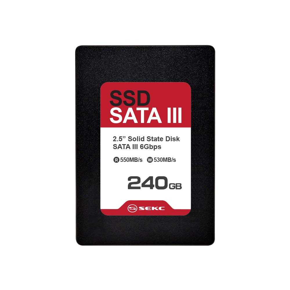 SEKC SSD 240GB SATA III 6Gb/s¢2.5 7mm 3D NAND ɽ®550MB/s®530MB/s - SS310240G