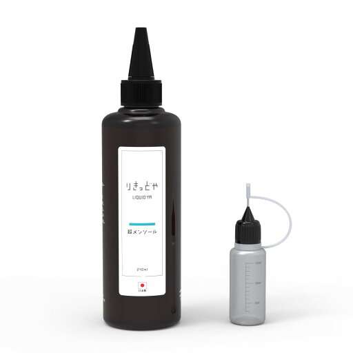 日本生産 りきっどや 超メンソール 240ml 持ち運び・調合に便利なニードルボトル 15ml付き 日本生産 りきっどや 超メンソール 240ml 持ち運び・調合に便利なニードルボトル 15ml付き