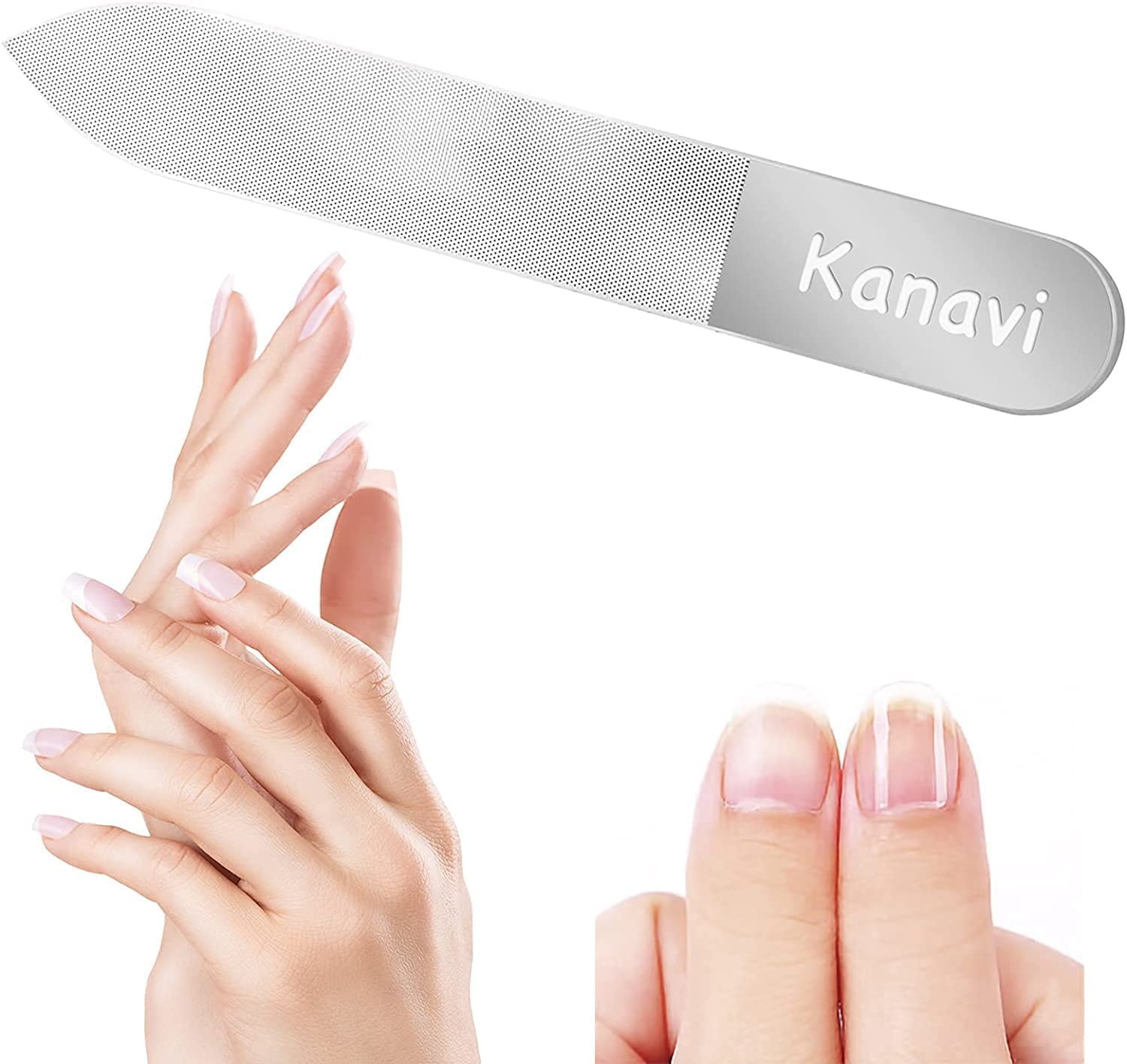 2024年改良版Kanavi 爪やすり 爪磨き ガラス製 ピカピカ 最新ナノ技術が生んだ全く新しい ネイルケア ..