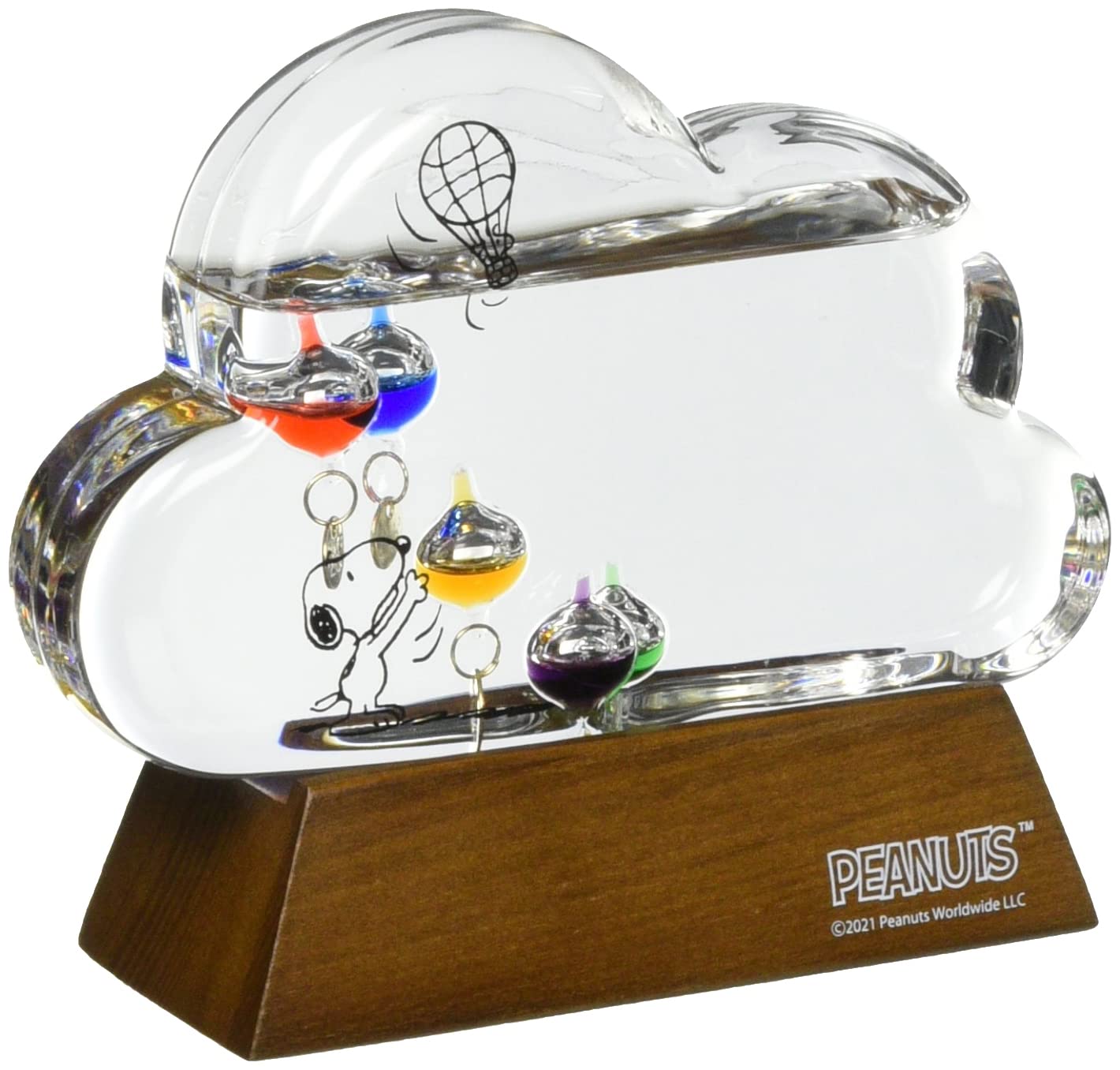 Rakuten - 茶谷産業 スヌーピー ガラスフロート温度計 クラウド 151-333211 「ピーナッツ(PEANUTS)」 W13.5×D5×H11cm