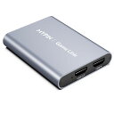 MYPIN HDMI キャプチャーボード USB3.0 30fps 4K 60fps ビデオキャプチャー 録画 ゲームキャプチャー 1080P@60FPS 録画対応 Windows Linux OS Android OS YouTube switch実況 VTR アップロード 電源不要 ドライバー不要