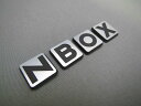 mut ホンダ 新型 NBOX NBOX Custom H29.9~ 専用 NBOX リアゲートボタンエンブレム 4pcs(ブラッシュドシルバー) nbox29-rear-botan-cr