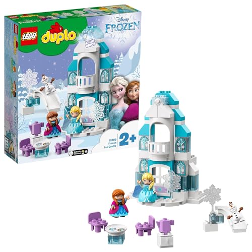 レゴ(LEGO) デュプロ アナと雪の女王 光る！エルサのアイスキャッスル クリスマスプレゼント クリスマス 10899 おもちゃ ブロック プレゼント幼児 赤ちゃん お城 お人形 ドール 男の子 女の子 2歳以上