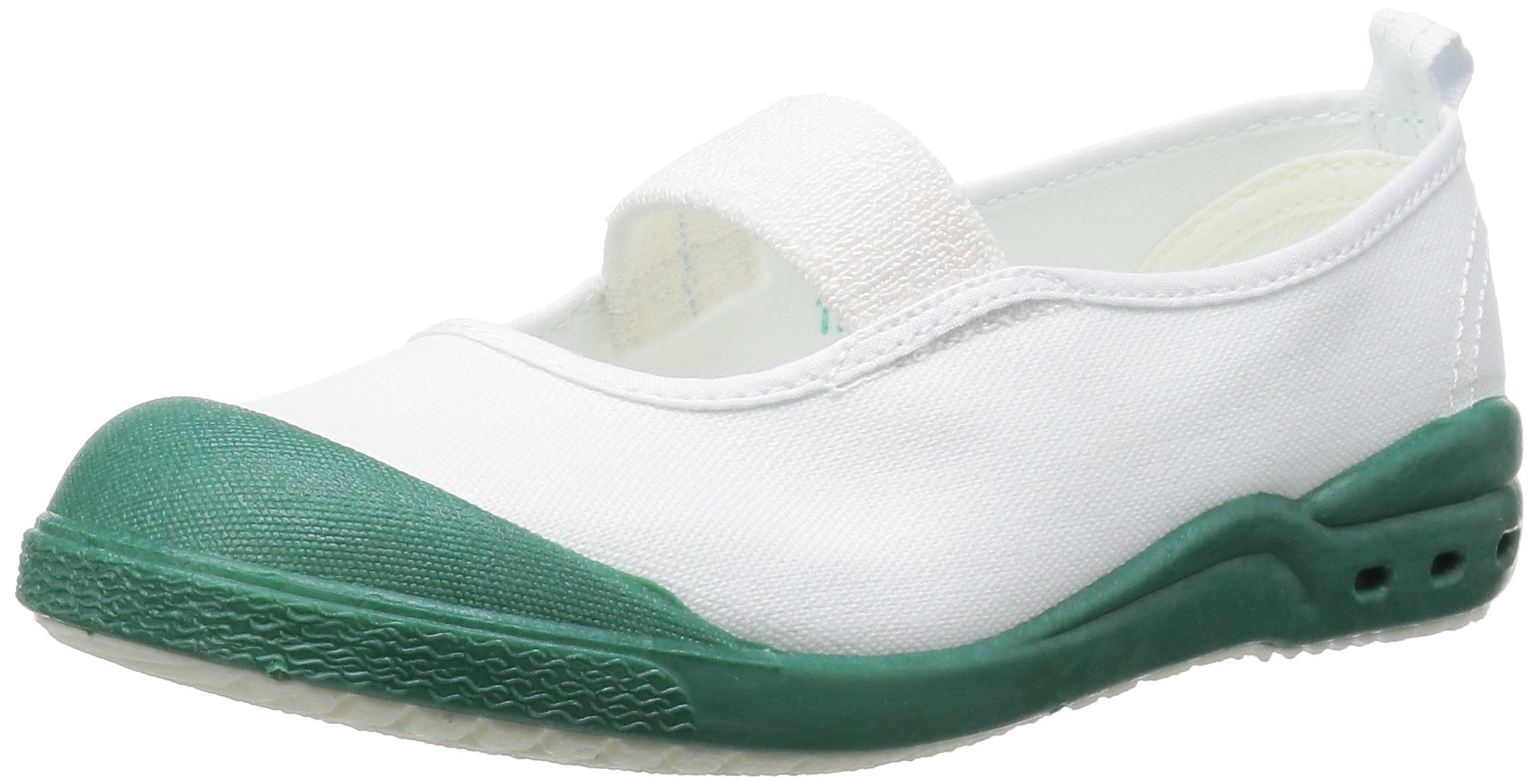 [アキレス] 上履き バレー 日本製 足育 15~28cm 0.5cm有 2E キッズ 男の子 女の子 NVS 2200,2250 グリーン 15.0cm